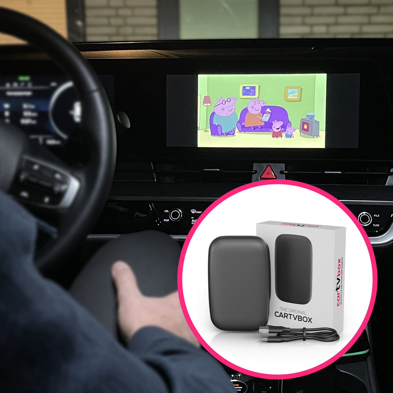 CarTVbox - Drahtloser Zugang zu , Netflix und Apple CarPlay